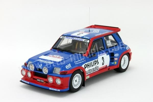 Renault 5 Maxi Turbo Philips Limited Edition 2000 pcs October