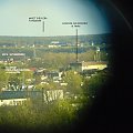 panorama : kierunek południowy-wschód SE #TomaszówMazowiecki #panorama #Łódzkie #Wąwał #Ludwików