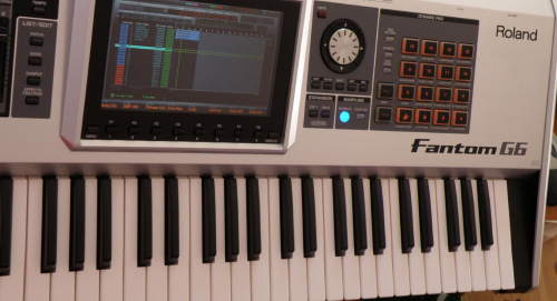 roland fantom #RolandFantomInstrumentG6