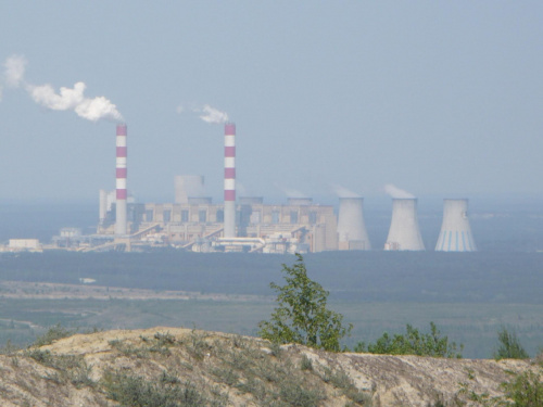 kominy elektrowni Bełchatów