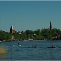 #Ostróda #Mazury #jezioro #NarciarzeWodni