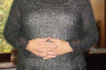 #bluzka #druty #mohair