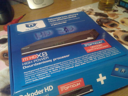 Dekoder HD TNK OPTICUM ITI HD X8 #ITIHDX8 #OPTICUM