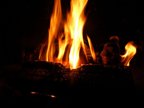 #kominek #ogień #ognisko