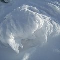 Szadź,śnieg,mróz i wiatr i powstają cudne rzeźby.... #Karkonosze #zima #śnieg #szadź