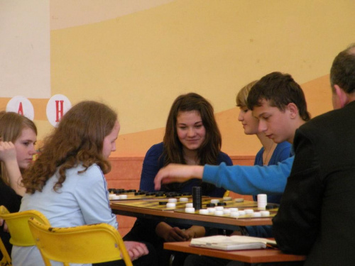 Mistrzostwa Województwa Kujawsko-Pomorskiego Szkół Gimnazjalnych w Warcaby Klasyczne 2012 - Gimnazjum Nr 3 Toruń, dn. 14.03.2012r.