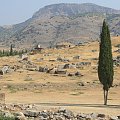 Hierapolis, Nekropola północna - chorzy tak licznie przybywający do leczniczych źródeł Pamukkale nie zawsze wracali do domów po odbytej kuracji... Jeden z największych cmentarzy Anatolii