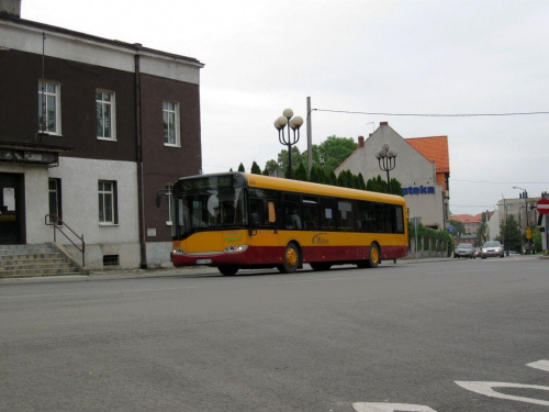 Solaris Urbino 12 #880 (Meteor Jaworzno), Mikołów, ul. Kolejowa.