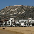 Agadir-napis na górze Bóg,Król ,Naród