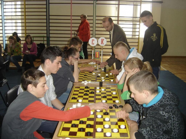 Turniej Województwa Kujawsko-Pomorskiego Szkół Specjalnych Liga Warcabowa - Wiosna 2012. ZS Nr 6 Toruń, dn. 29.03.2012r.