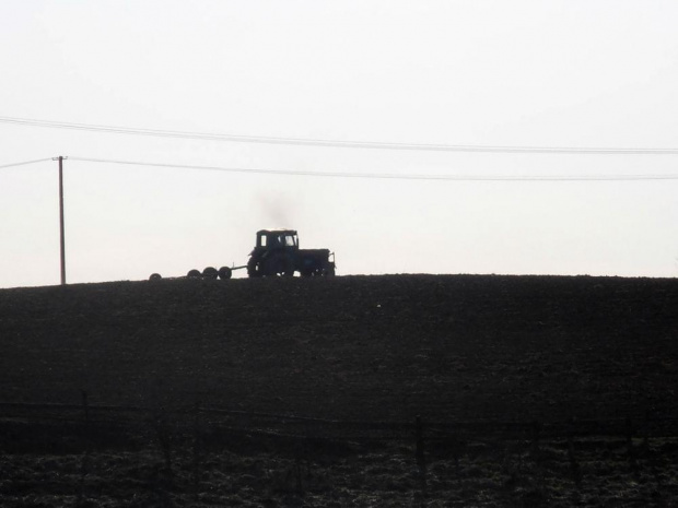 Traktor #wieś #mazury
