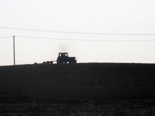 Traktor #wieś #mazury