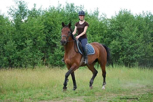 2009.06.18 Trening w Stodolach, Zosia i Ania