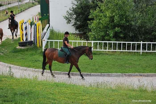 2009.06.18 Trening w Stodolach, Zosia i Ania