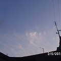 Rozmazane chmury 2.5.2012 godz. 19.51 #ChmuraChmury