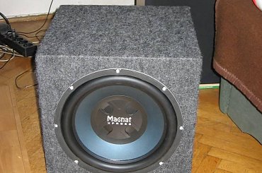 było trochę wolnego czasu i stworzyło się to #magnat #xpress #skrzynia #subwoofer