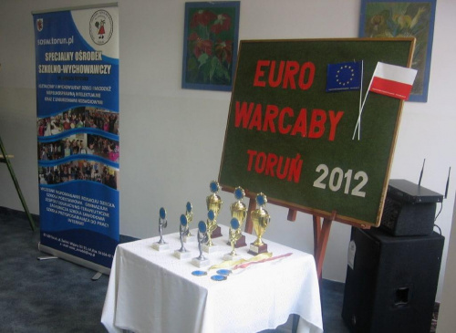 Turniej integracyjny dla uczniów z pionu szkół podstawowych, gimnazjalnych i specjalnych - Euro Warcaby Toruń 2012 - SOSW Toruń, dn. 16.05.2012r.