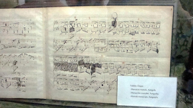 Valldemossa - klasztor La Cartoixa - oryginalne nuty zapisane ręką Chopina #Majorka #Valldemossa