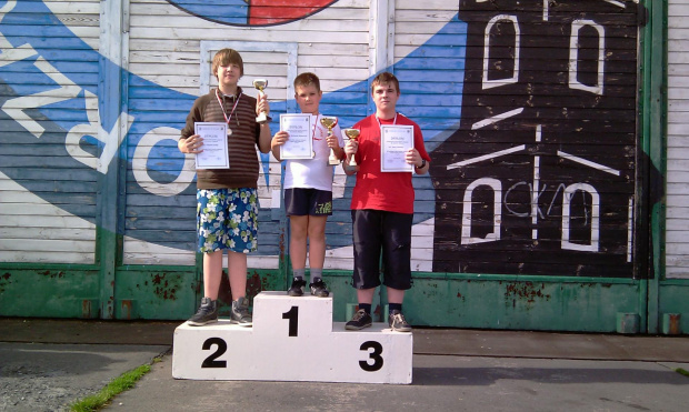 Podium klasy F1A/M #Gliwice2012