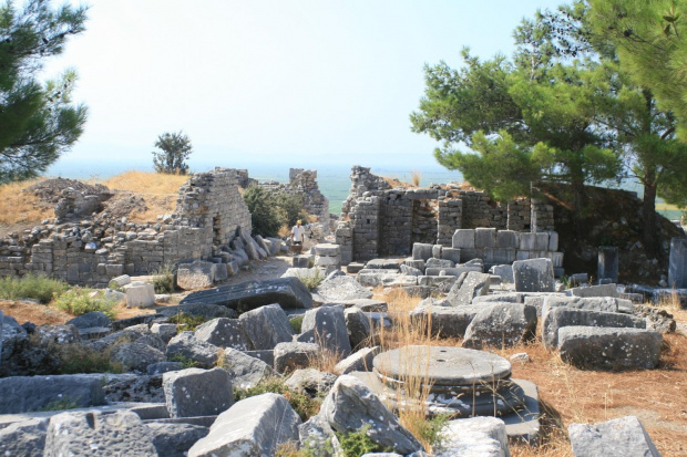 ulice w Priene