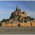 Perla na granicy Normandii i Bretanii: Mont Saint-Michel. Polnocna Francja