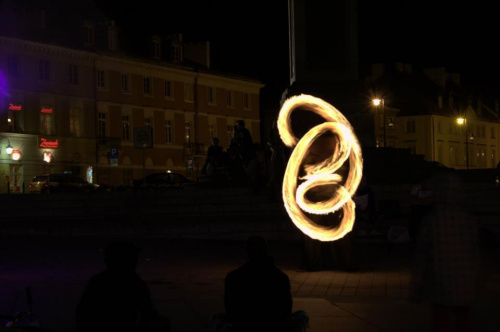 Warszawa nocą...