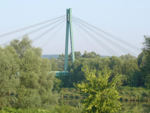 most wantowy przez Wisłę