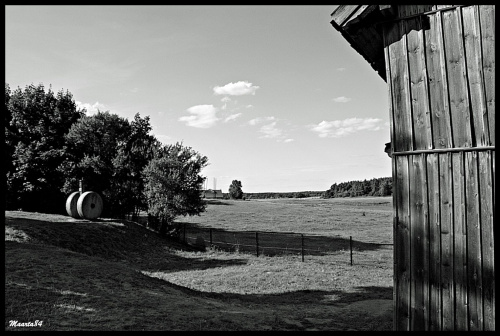 Skansen w wersji B&W