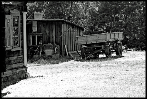 Skansen w wersji B&W