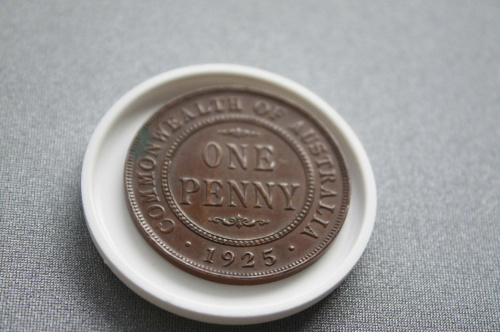 penny 1925 Reverse
