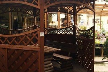 #altana #ogród #drewniana #altanka #pawilon