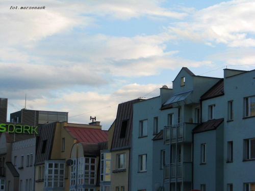 Rybnik kamieniczki na pl.Wolności