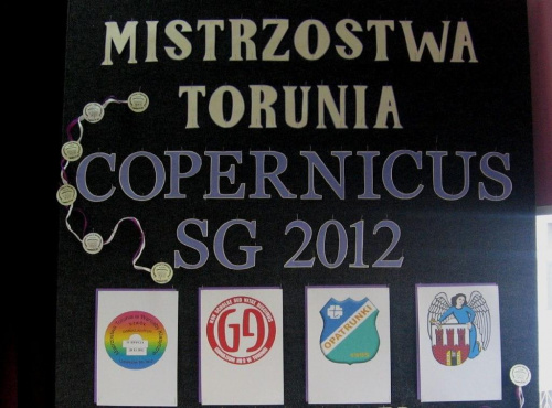 Mistrzostwa Torunia Szkół Gimnazjalnych w Warcaby Klasyczne - Copernicus SG 2012 - ZS nr 9 Toruń, dn. 20.11.2012r.