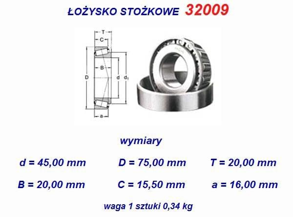 Łożyska Frontera #Łożyska3200932008