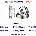 Łożyska Frontera #Łożyska3200932008