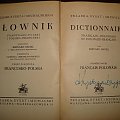 a. "Słownik Polsko-Francuski " Opracował Bernard Hamel b. lektor Un. Jagiellońskiego, 1949 r.