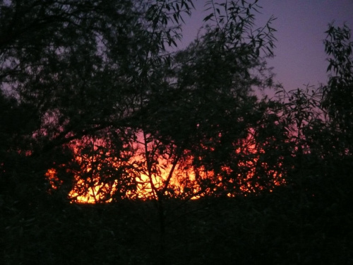 zachód słońca w Bieszcadach:)