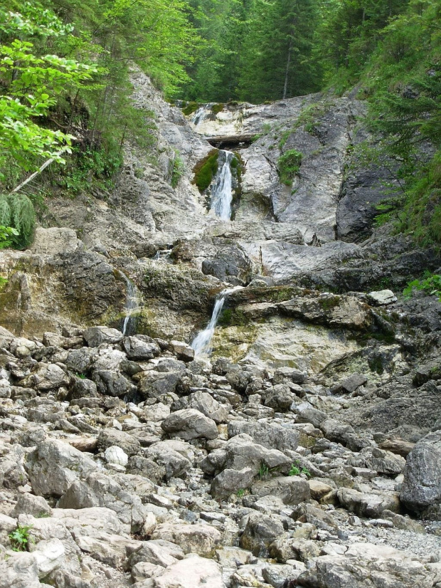 wodospadzik w Dolinie Białego--Tatry #woda