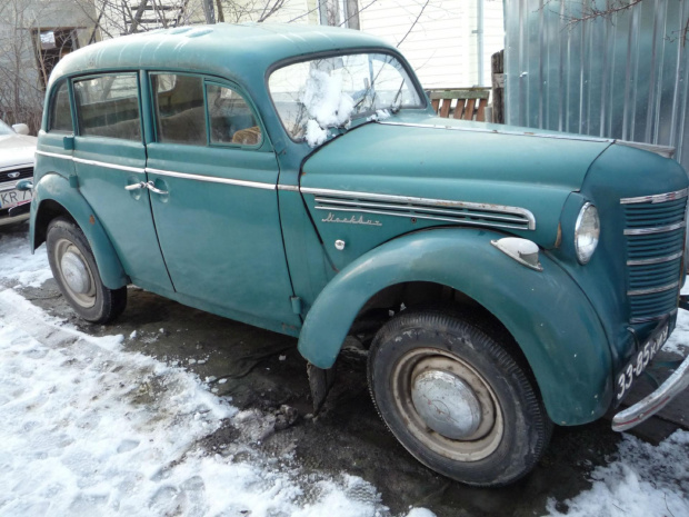 Moskwicz 401 1952r #AutaPRLZSRRUSRR