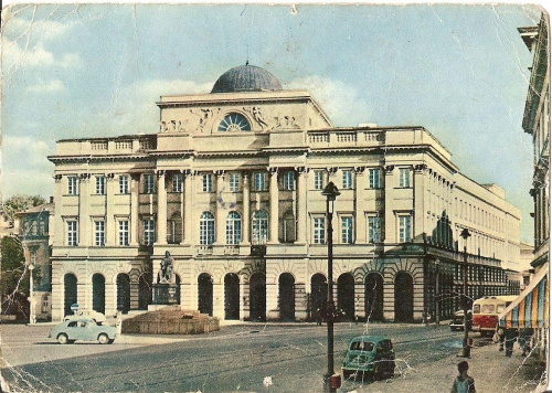 Warszawa_Pałac Staszica - siedziba Polskiej Akademii Nauk