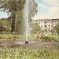 Krynica_Fragment Parku Zdrojowego w głębi Stary Dom Zdrojowy