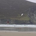 Kitesurfing, Keel Beach- wyspa Achill