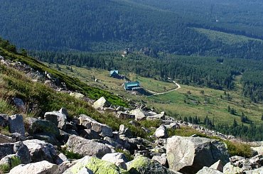 Hala pod Łabskim Szczytem. #góry #SzklarskaPoręba #Karkonosze #krajobraz #ŚnieżneKotły