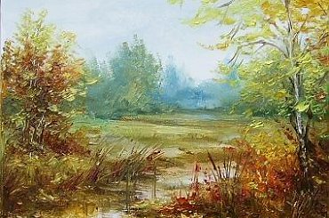 #obraz #obrazy #malarstwo #garncarek #aleksander #olej #płótno #jesień #zima #lato #wiosna