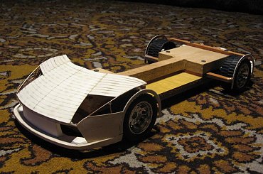 #lamborghini #murcielago #model #papier #modelarstwo #auto