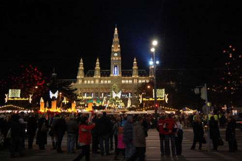 Wiedeń- Jarmark Świąteczny 5.12.2009