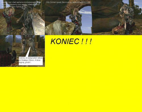Druga część pierwszego komiksu