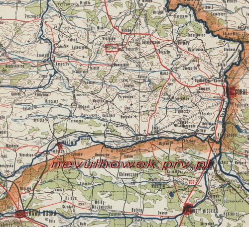 Mapy historyczne Ulhówek #ulhówek #MapaUlhówek #GminaUlhówek