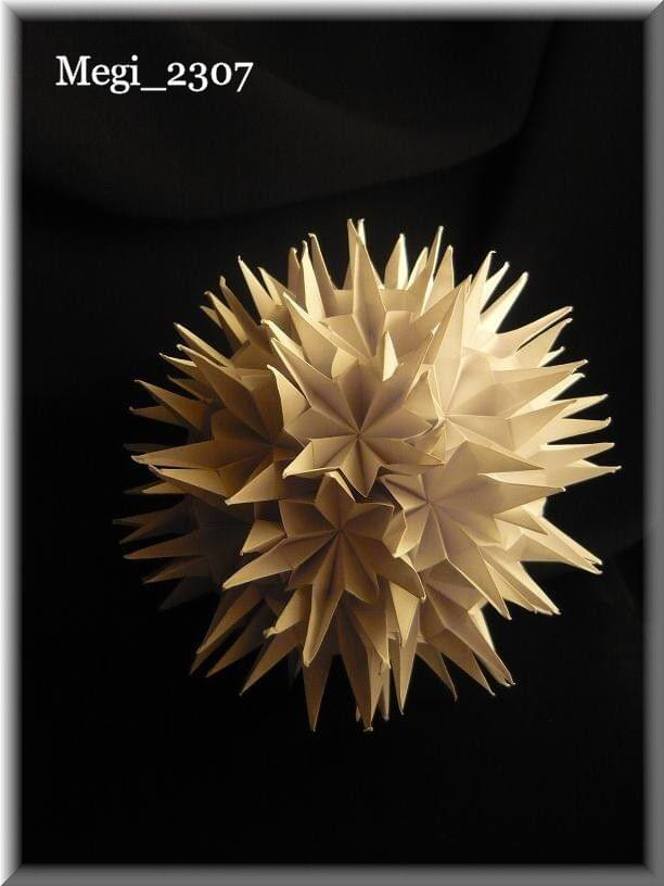 Kusudama, origami, #Kusudama #origami