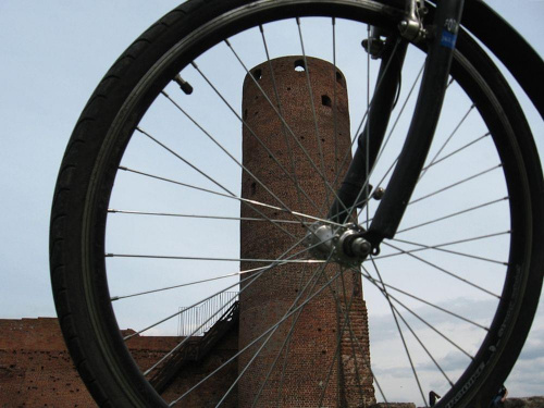 Pierwsza rowerowa wycieczka #Czersk #Mazowsze #zamek #zabytek